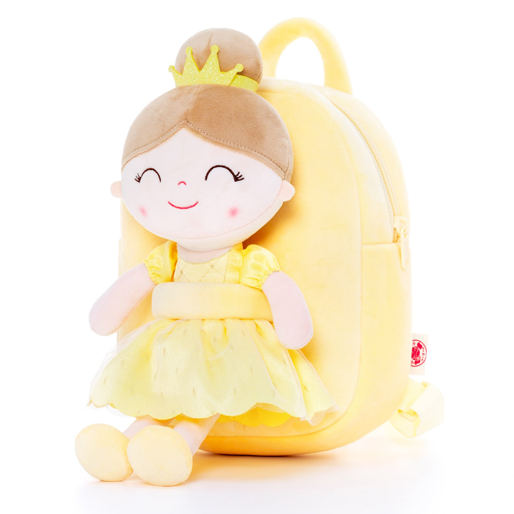 Baby Girl Movie Character Backpack with Doll