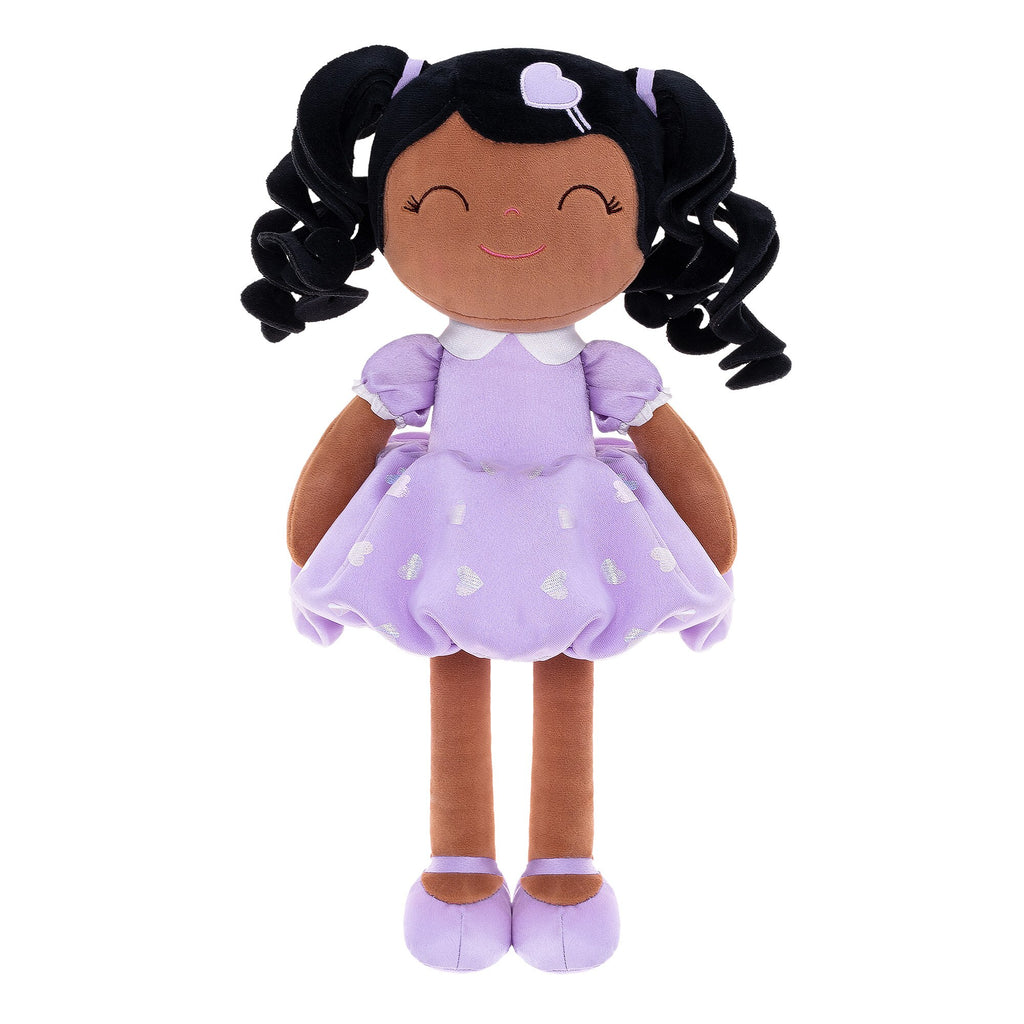 Baby Girl Heart Princess Doll with Curly Hair