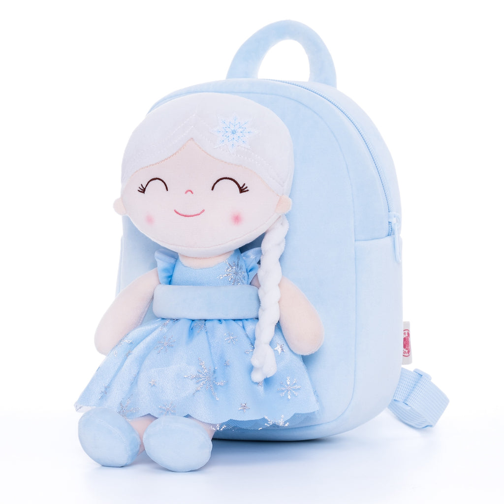 Baby Girl Movie Character Backpack with Doll