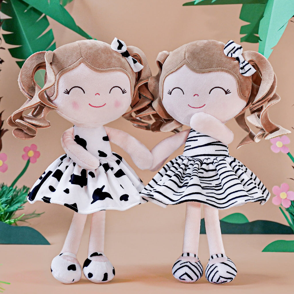 Baby Girl Animal Print Doll