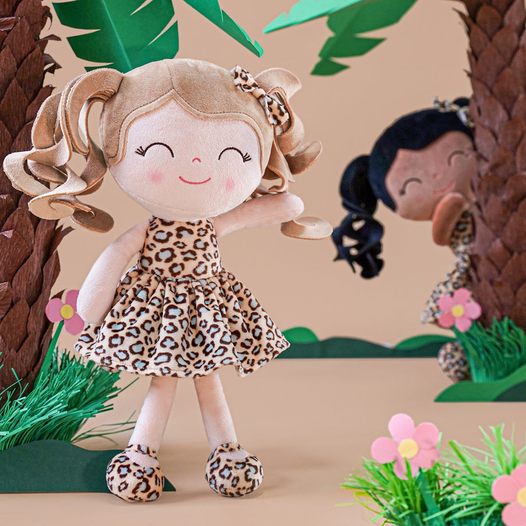 Baby Girl Animal Print Doll