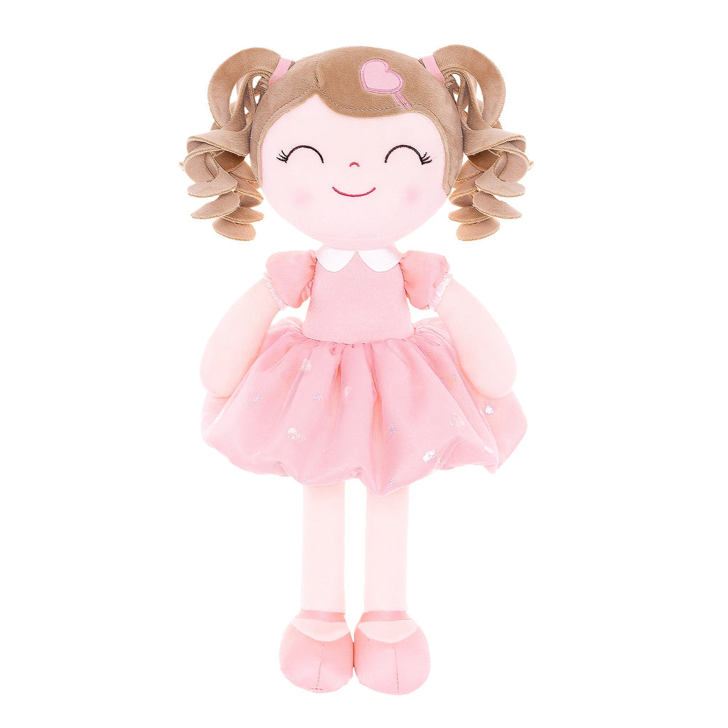 Baby Girl Heart Princess Doll with Curly Hair